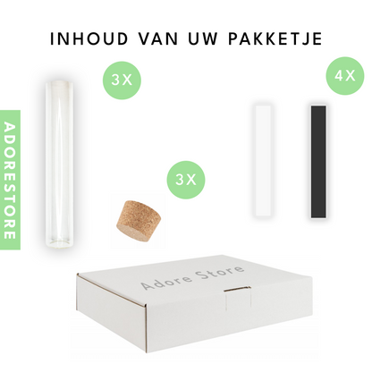 Muurvaasjes - Set van 3